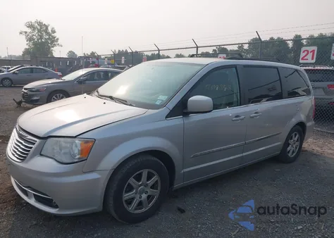 2012 Chrysler Town & Country Touring из США, поврежденный, VIN 2C4RC1BGXCR327756